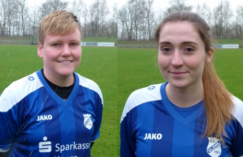 Steffi Gieleßen und Kimberly Ott trafen für den SV Glehn